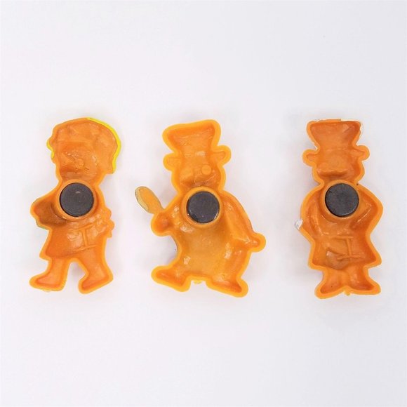 Vintage Kitchen Refrigerator Magnets Bears Chefs - Picture 2 of 9